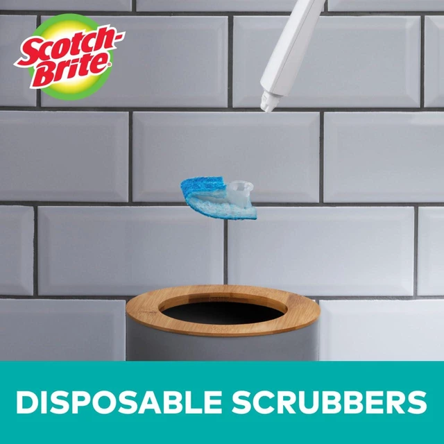 Alt view image 6 of 6 - Scotch-Brite Disposable Toilet Scrubber Refills 10 Pack
