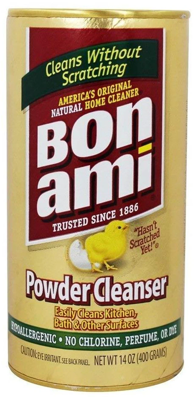 Main image of BON AMI All Natural Powder Cleanser for Kitchen and Bath, 14oz.