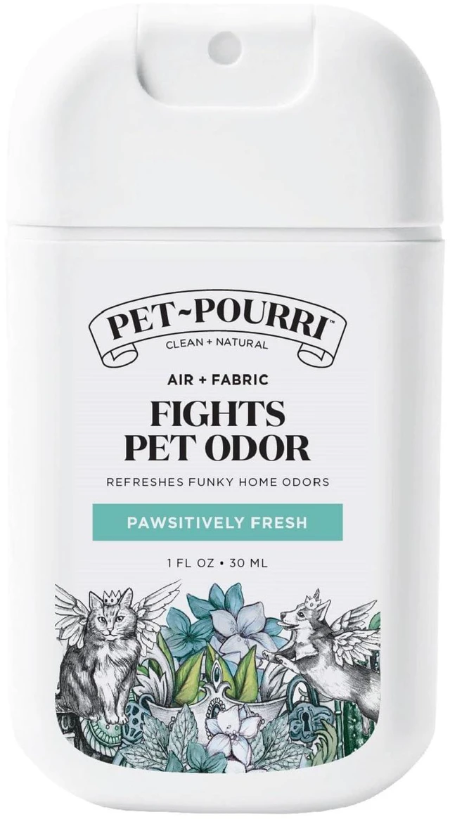 Main image of Pet-Pourri Pocket Deodorizer Spray, Pawsitively Fresh, 1Fl Oz
