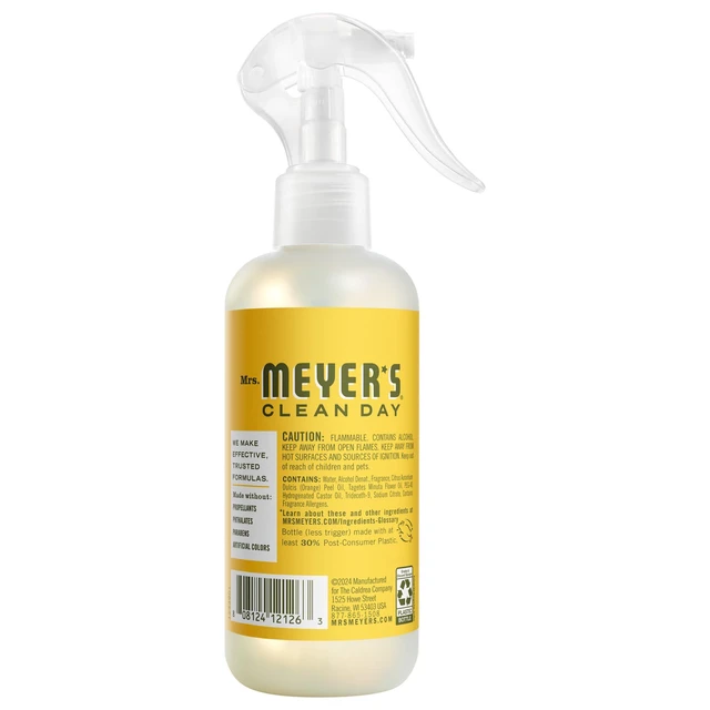 Alt view image 2 of 7 - MRS. MEYER'S CLEAN DAY Room Spray 8Fl Oz Dandelion Scent