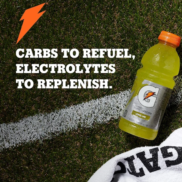 Alt view image 3 of 7 - Gatorade Thirst Quencher Lemon-Lime 12 Fl Oz Pack of 12