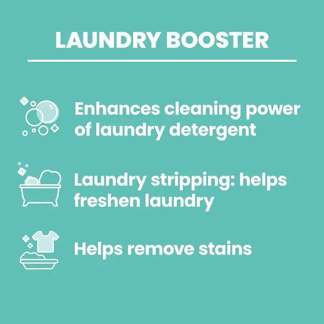 Alt view image 2 of 6 - 20 Mule Team All Natural Borax Laundry Detergent Booster & Multi-Purpose Household Cleaner, 65 Ounce