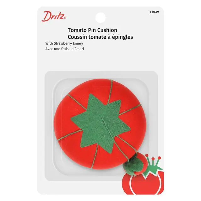 Alt view image 3 of 5 - Dritz Red Tomato Pin Cushion, 3 Pack Sewing Needle Holder