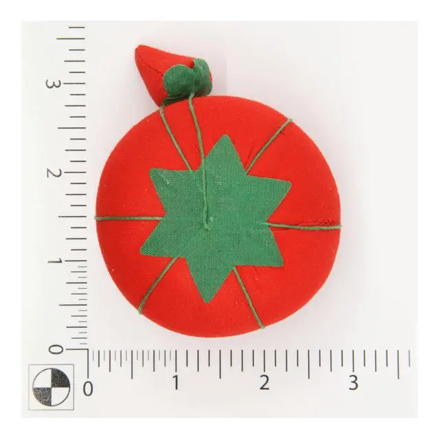 Alt view image 5 of 5 - Dritz Red Tomato Pin Cushion, 3 Pack Sewing Needle Holder