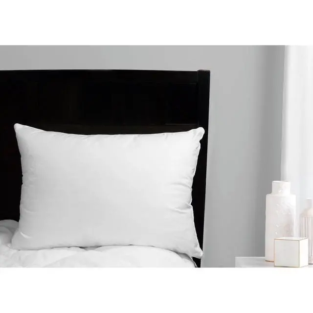 Alt view image 2 of 6 - Mainstays Comfort Complete Bed Pillow 2 Pack, Standard Queen Size Soft Support Sleeping Pillows for Bedroom