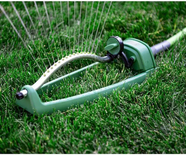 Alt view image 3 of 7 - 3000 Sq Ft Coverage Oscillating Lawn Sprinkler, Expert Gardener Adjustable Yard Water Sprinkler