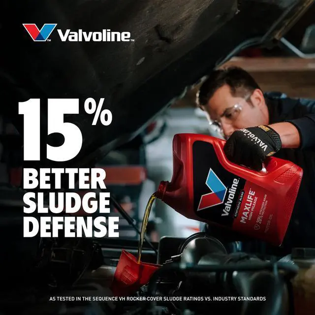 Alt view image 6 of 6 - Valvoline MaxLife High Mileage 5W30 Synthetic Blend Motor Oil, 1 Quart, Engine Oil for High Mileage Vehicles