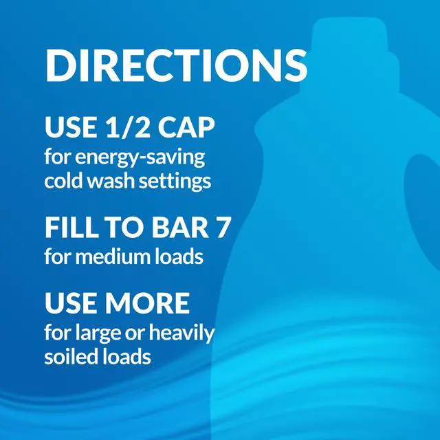 Alt view image 5 of 6 - XTRA Laundry Detergent Liquid Plus Odor Blasters, 131 Loads, 203.1 Fl Oz