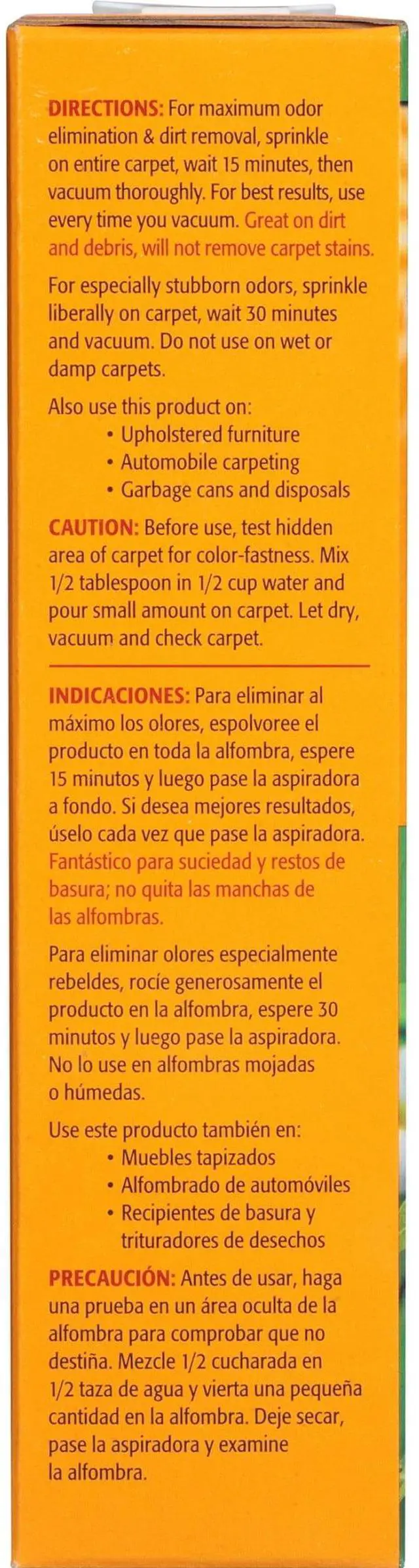 Alt view image 5 of 6 - (3 Pack) ARM & HAMMER Extra Strength Carpet Odor Eliminator Powder, Fresh Scent, 30 oz