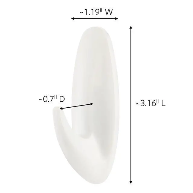 Alt view image 3 of 6 - Command Medium Designer Hooks, 2 Hooks, 4 Strips