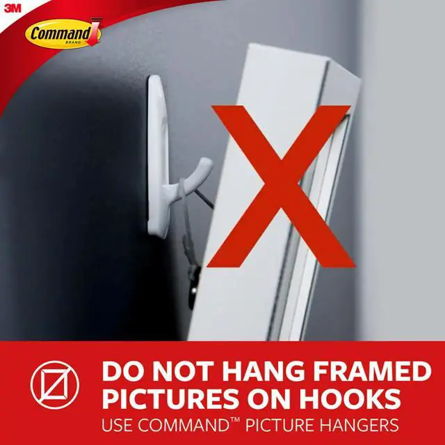 Alt view image 6 of 6 - Command Medium Designer Hooks, 2 Hooks, 4 Strips
