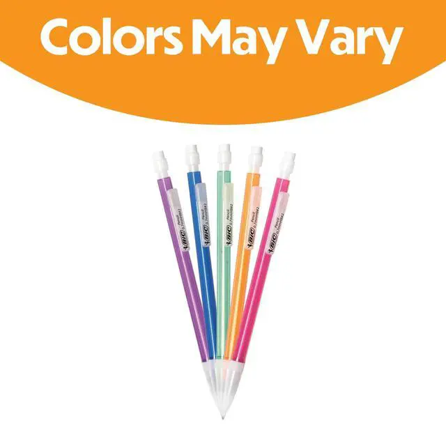 Alt view image 5 of 5 - BIC Xtra-Sparkle Number 2 Mechanical Pencils, 0.7mm, 24-Count Pack