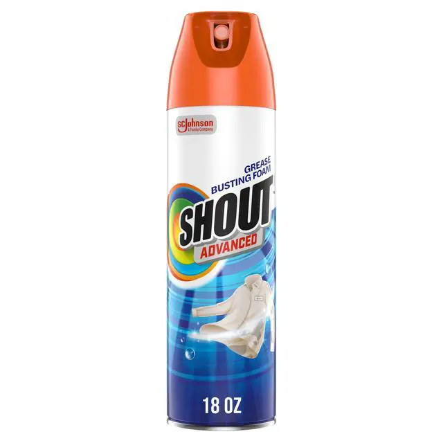 Main image of Shout Advanced Grease Busting Foam Laundry Stain Remover 18oz (1-Pack)