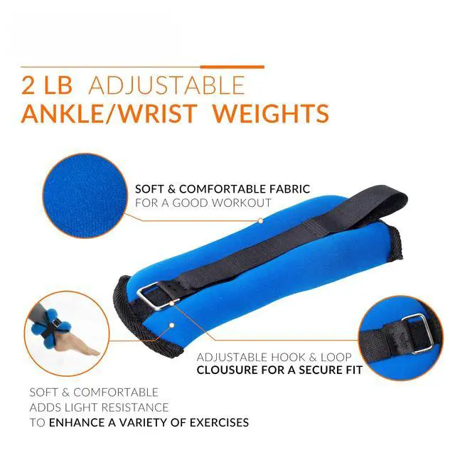 Alt view image 4 of 6 - Tone Fitness Ankle/Wrist Weights, Multiple Options