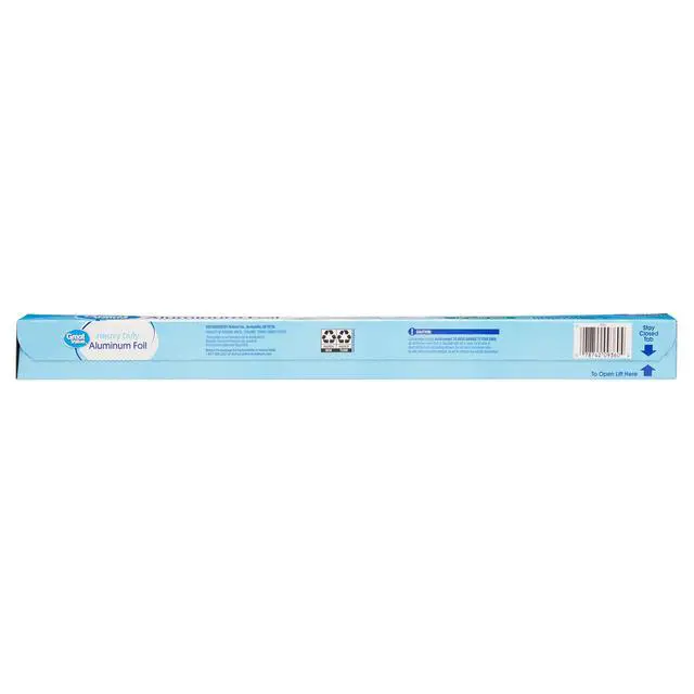 Alt view image 7 of 7 - 75 sq ft Heavy Duty Aluminum Foil