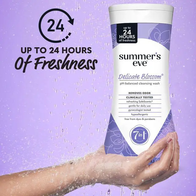 Alt view image 3 of 4 - Summer's Eve Daily Feminine Wash, Delicate Blossom, 15 Oz