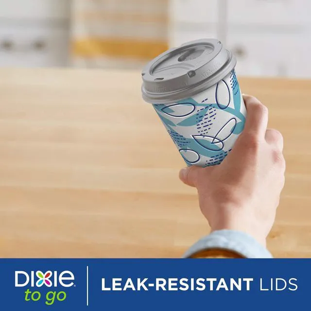 Alt view image 2 of 6 - Dixie To Go 12 oz Disposable Paper Cups, Multi-Color, 20 Count