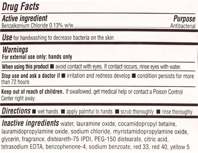 Alt view image 5 of 5 - Equate Light Moisturizing Antibacterial Liquid Hand Soap, 2 Pack, 50 fl oz, Compare to Softsoap Crisp Clean Antibacterial Hand Soap with Moisturizers Active Ingredient