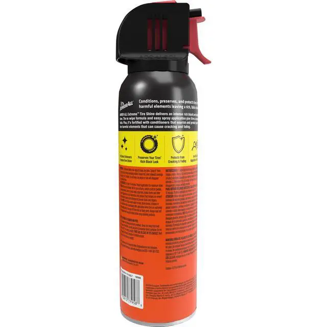 Alt view image 4 of 6 - Armor All Extreme Tire Shine Spray 15 fl oz Bottle, Holiday Stocking Stuffers
