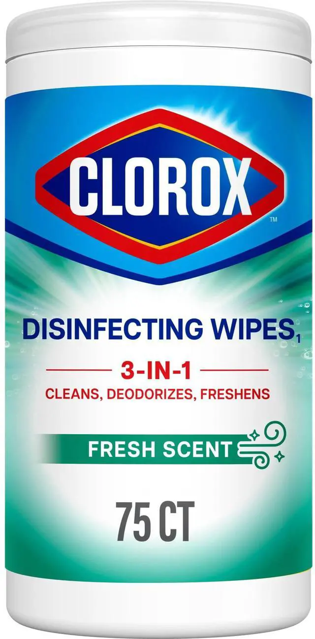 Main image of Limited Edition Back to School Clorox Disinfecting Wipes, Bleach Free, Fresh Scent, 75 Count