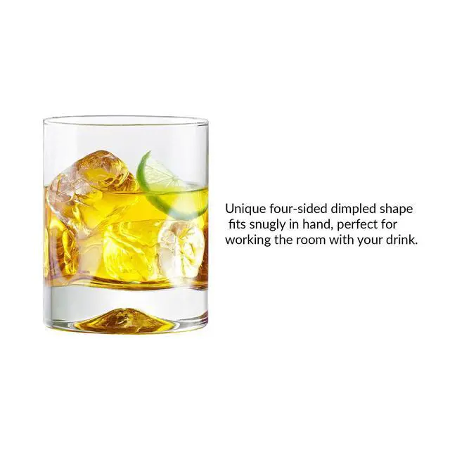 Alt view image 4 of 4 - Better Homes & Gardens Lyra 4-Piece Glass Drinkware Set, 12.5 oz