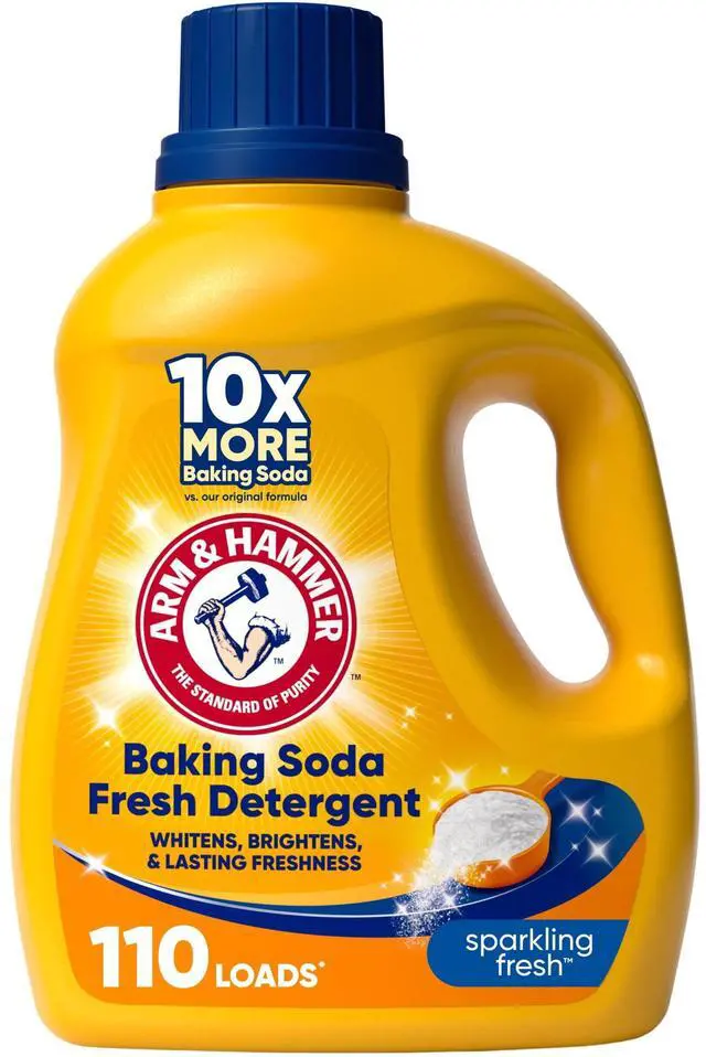 Main image of ARM & HAMMER Liquid Laundry Detergent, Baking Soda Fresh, Sparkling Fresh, 110 Fl Oz