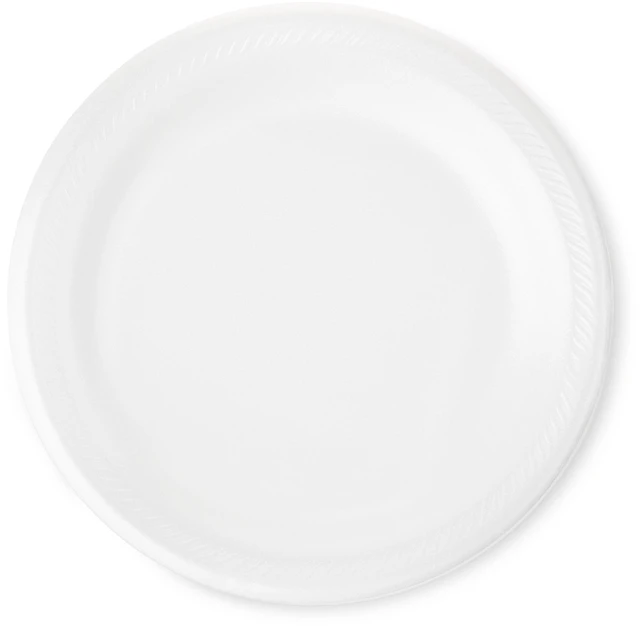Alt view image 3 of 6 - Great Value Soak-Proof Foam Plates, 9 in, White, 150 Count