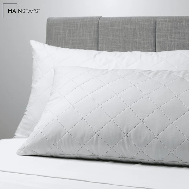 Alt view image 5 of 6 - Mainstays Memory Foam Cluster Bed Pillow Standard Queen