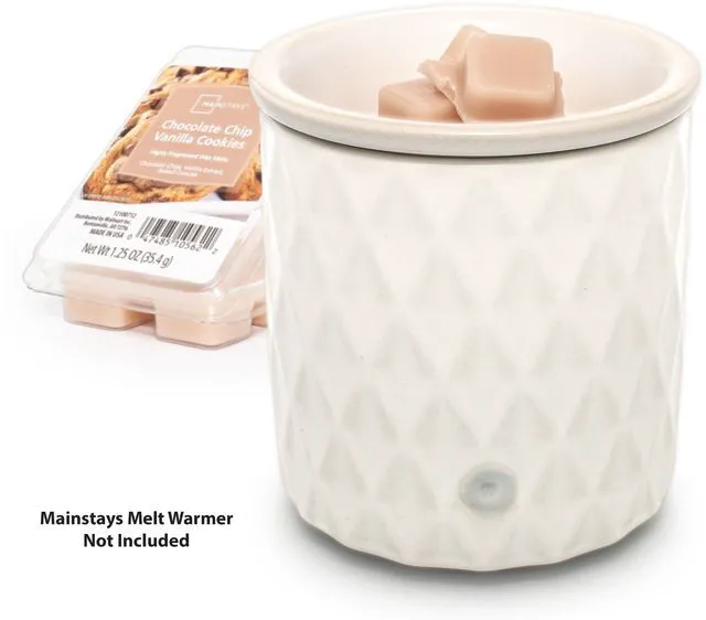 Alt view image 3 of 7 - Mainstays Chocolate Chip Vanilla Cookies Scented Wax Melt, 1.25 oz, 3 Pack