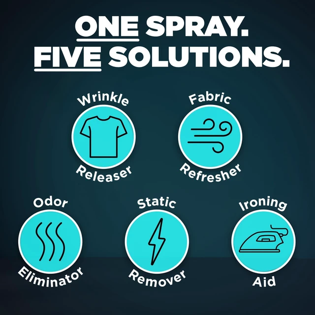Alt view image 3 of 5 - Downy Unstopables Fresh Wrinkle Releaser and Refresher Fabric Spray, 33.8 fl oz
