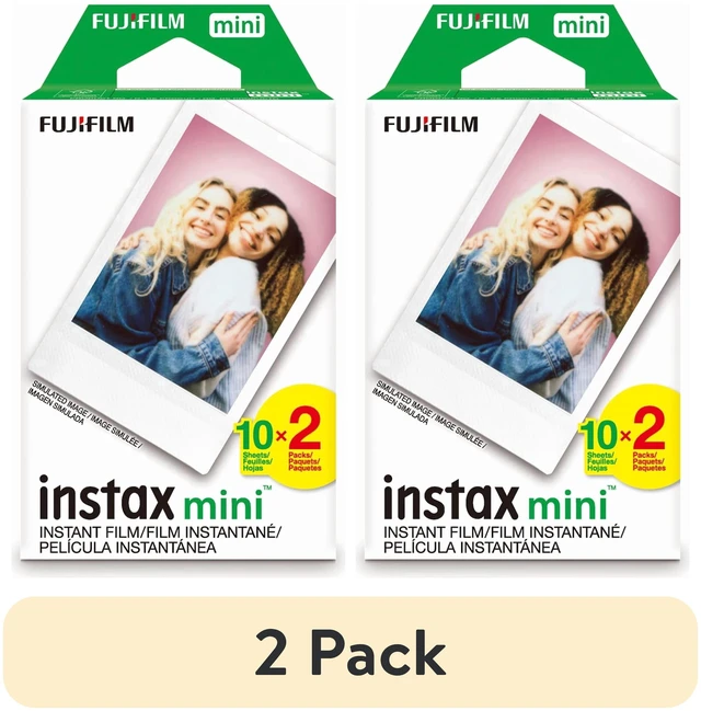 Main image of Fujifilm Instax Mini Twin Pack Film (2 Pack, 20 Sheets)