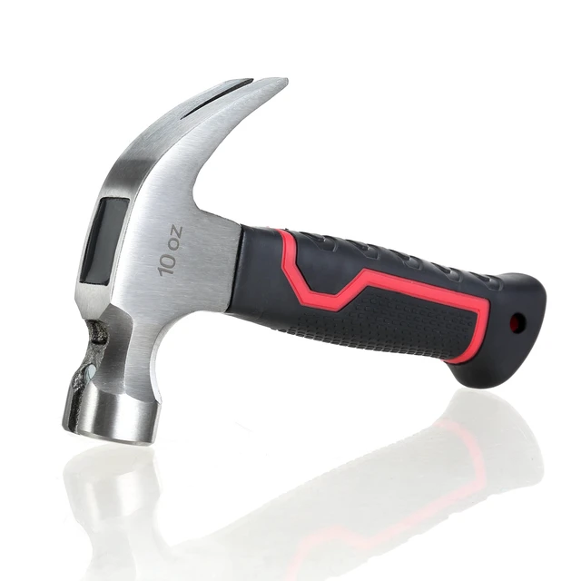 Alt view image 3 of 7 - Hyper Tough Stubby Claw Hammer, 10 oz