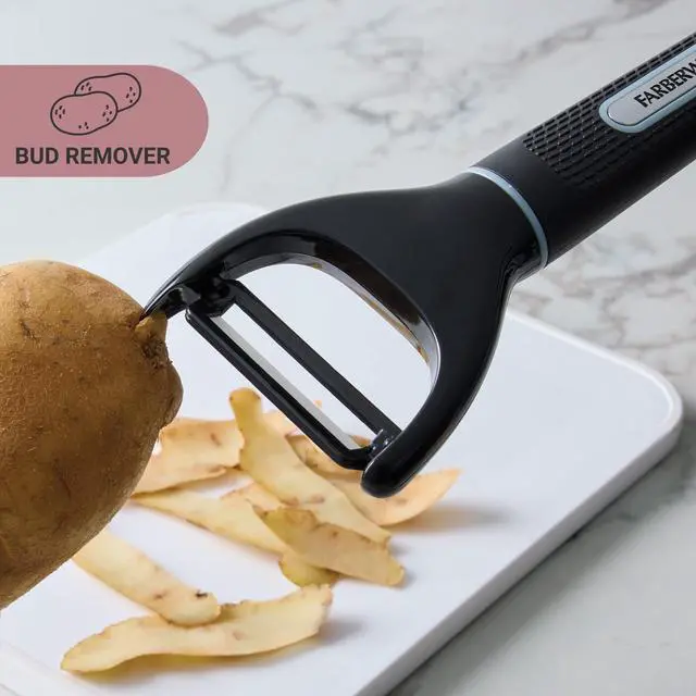Alt view image 6 of 6 - Farberware Y Peeler with Soft Grips and Ceramic Blade