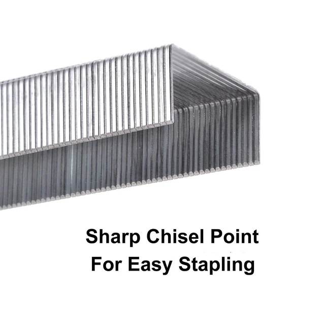 Alt view image 5 of 7 - Alsisk No.10 Mini Staples, 20000-Pack, Silver (Smaller than Standard Staples)