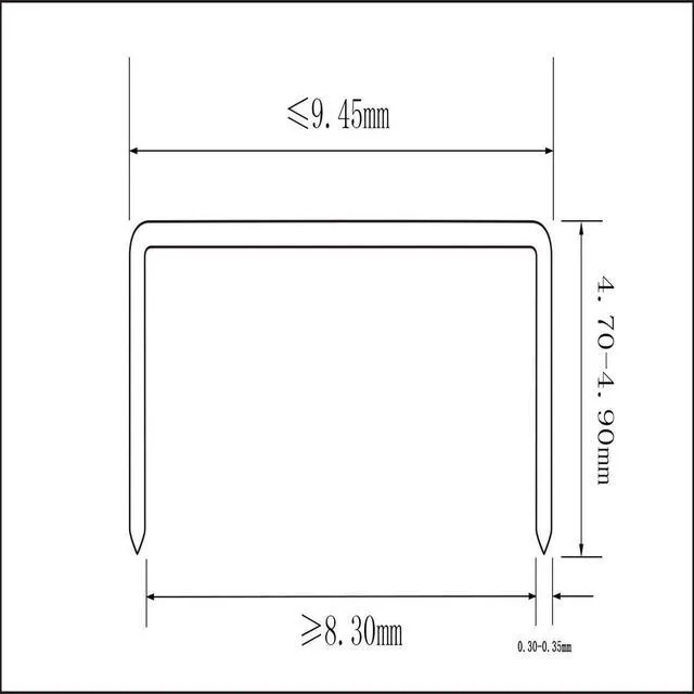 Alt view image 2 of 7 - Alsisk No.10 Mini Staples, 20000-Pack, Silver (Smaller than Standard Staples)