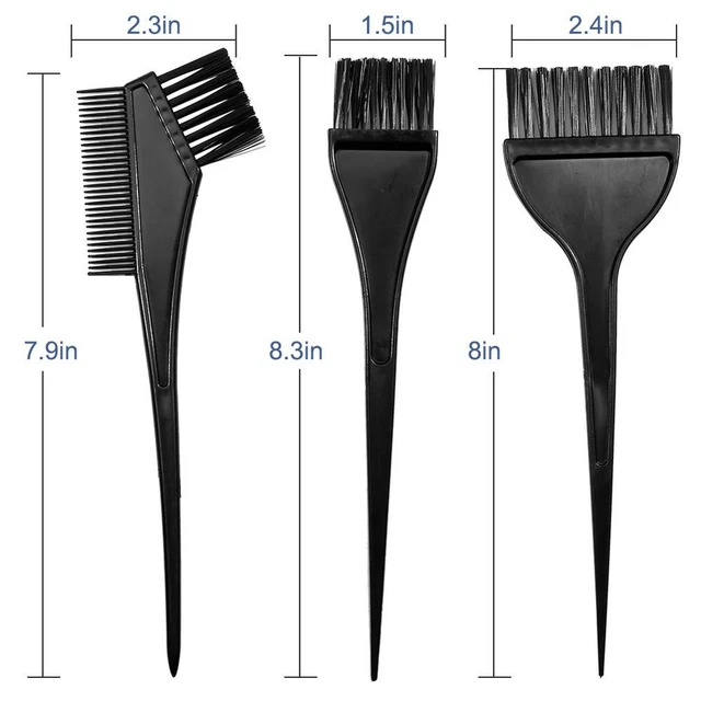 Alt view image 6 of 6 - Hair Dye Color Brush and Bowl Set, Black