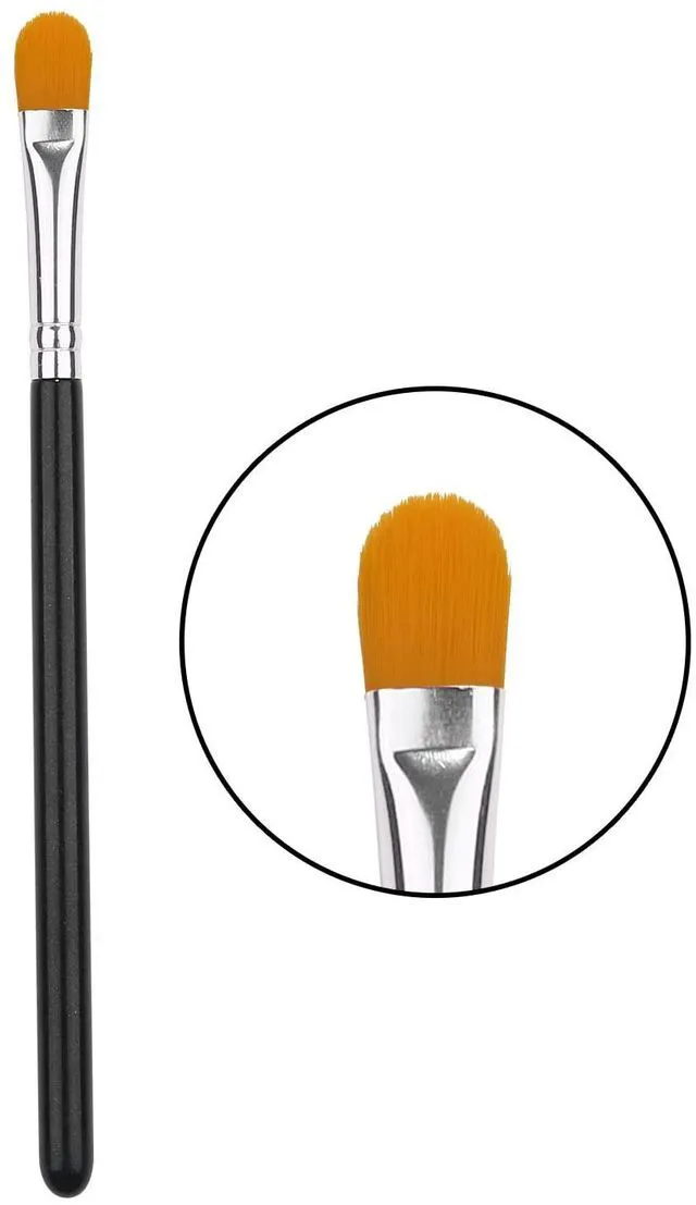 Main image of E32 Extra Flat Round Brush - Eyebrow Concealer Brush, Flat Makeup Brush