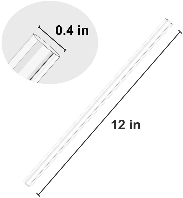 Alt view image 2 of 5 - 6 Pcs Replacement Straws for Stanley Adventure Quencher 40oz 30oz Cup Tumbler with Cleaning Brush