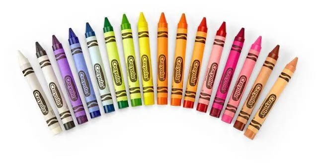 Alt view image 6 of 6 - Crayola Large Crayon Set, Lift-Lid Box, Assorted Colors, 16 Count