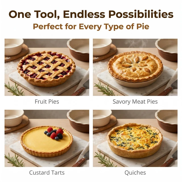Alt view image 5 of 6 - Sukh 0.94LB Ceramic Pie Weights - Reusable Baking Beans for Blind Baking