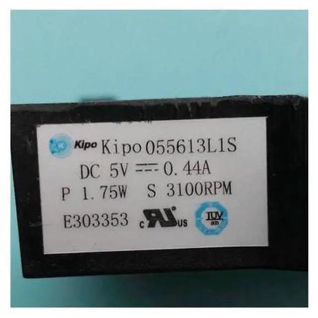 Alt view image 2 of 3 - New Laptop CPU Cooling Fan for HP Pavilion HD X16 HDX16 CPU FAN COOLER KIPO 055613L1S DC5V 1.75W