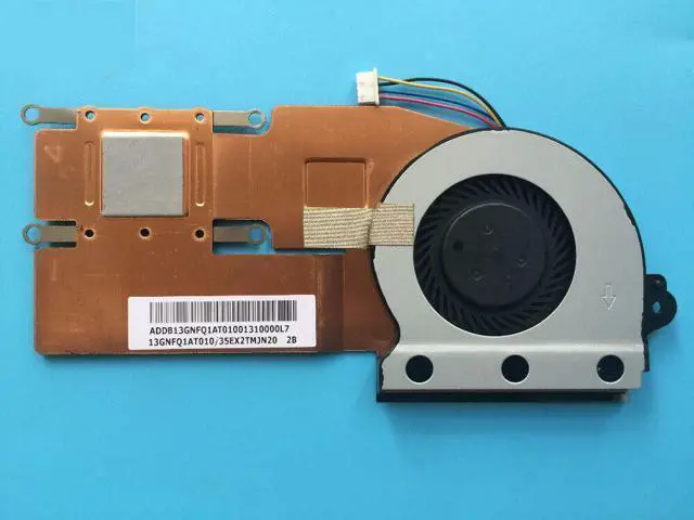 Alt view image 2 of 4 - Cpu cooling fan for with Heatsink ASUS VivoBook S200 S200E X201E X202E Q200E X201EP