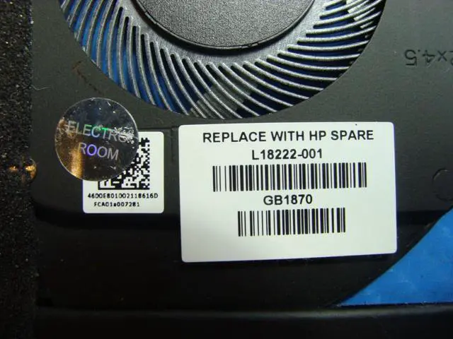 Alt view image 3 of 5 - Cpu cooling fan for HP Pavilion x360 14m-cd0005dx 14 inches with Heatsink L18222-001