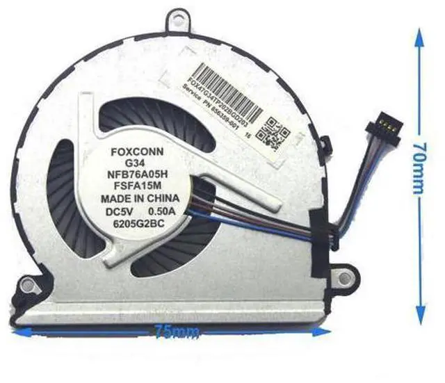 Main image of Cpu cooling fan for HP Pavilion 15-AU 15-AU010WM 1