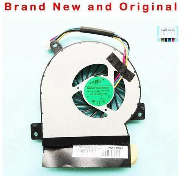 Main image of New CPU fan for ASUS EPC 1215N VX6 1215CT1215B EPC 1215T 1215P cpu cooling fan cooler AB05105HX69DB00 01215NCW