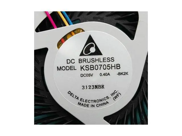 Alt view image 2 of 3 - NEW Original CPU FAN FOR ASUS N46 N46E N46VB N46VJ N46VM N46VZ N46EI321VM CPU COOLING FAN COOLER KSB0705HB -BK2K BK2K