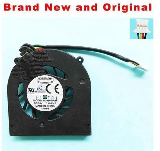 Main image of New original CPU Fan for Dell XT XT2 cpu cooling fan cooler B055011SH DC 05V 0.4AMP FDB