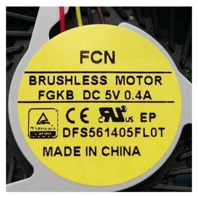 Alt view image 3 of 4 - New Original CPU fan for HP 15-A 15-AC121DX laptop cpu cooling fan cooler 813946-001 FGKB DC28000GAF0