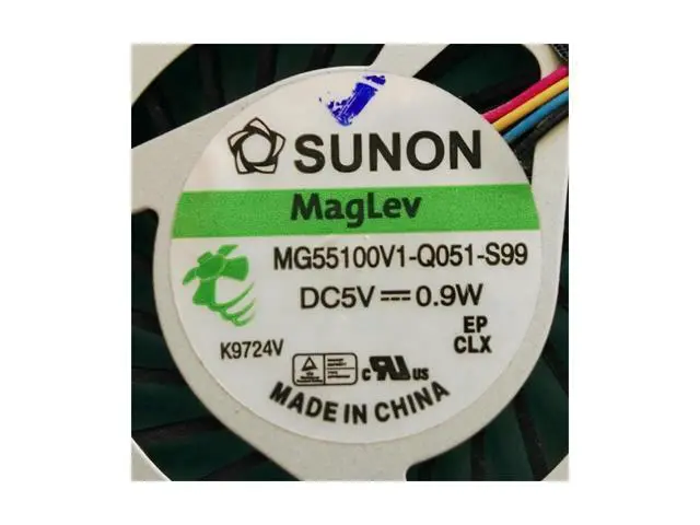 Alt view image 2 of 3 - New original cpu fan for Acer Aspire 4810 4810TG 4810TZ 5810 5810TG CPU cooling fan cooler DFS400805L10T F939 MG55100V1-Q051-S99