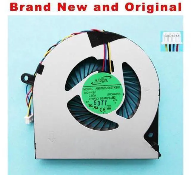 Main image of New Original CPU fan for Toshiba C75D-C C75D laptop cpu cooling fan cooler H000081470 AB07005HX07KB01 00CWAR10